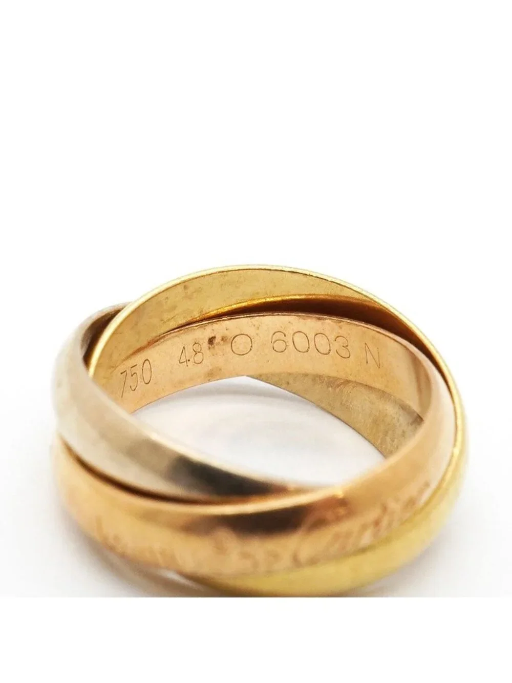 Cartier ring trinity